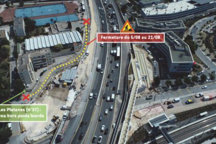 A57 – ÉLARGISSEMENT À 2x3 VOIES Avenue René Cassin – Toulon