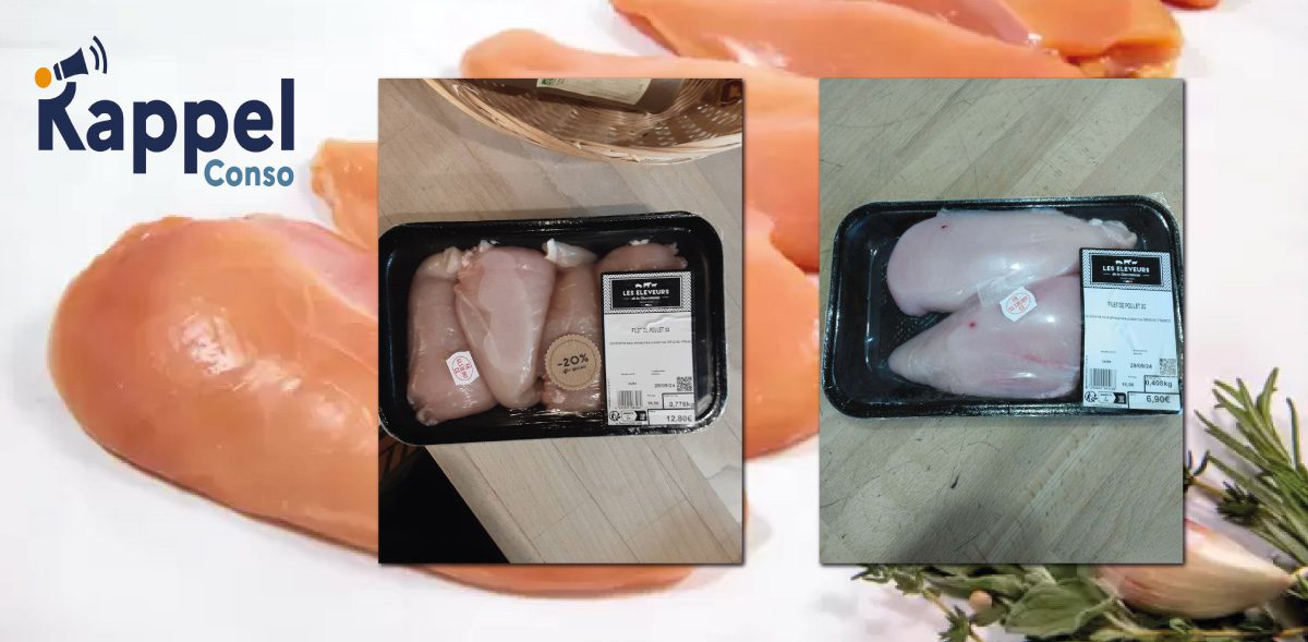 Rappel de Produit : Filet de Poulet - Les Éleveurs de la Charentonne