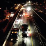 Travaux de nuit, Travaux d'enrobes • Elite Drone