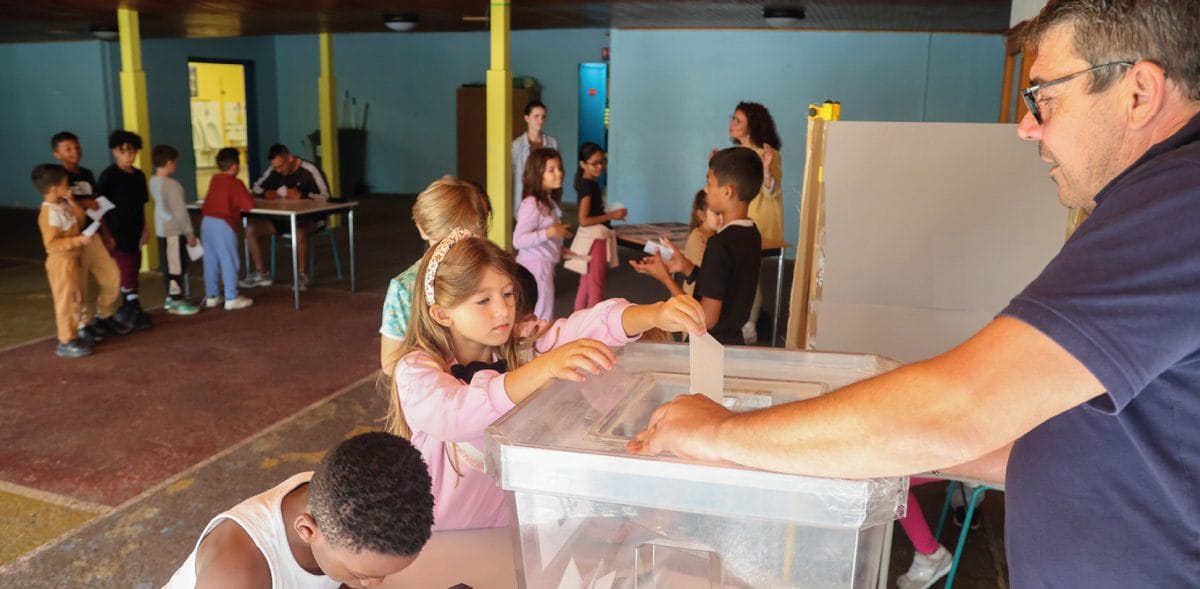 Les enfants des centres de loisirs élisent leurs délégués