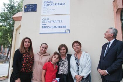 L'inauguration de l'Espace Gérard Piasco à Toulon