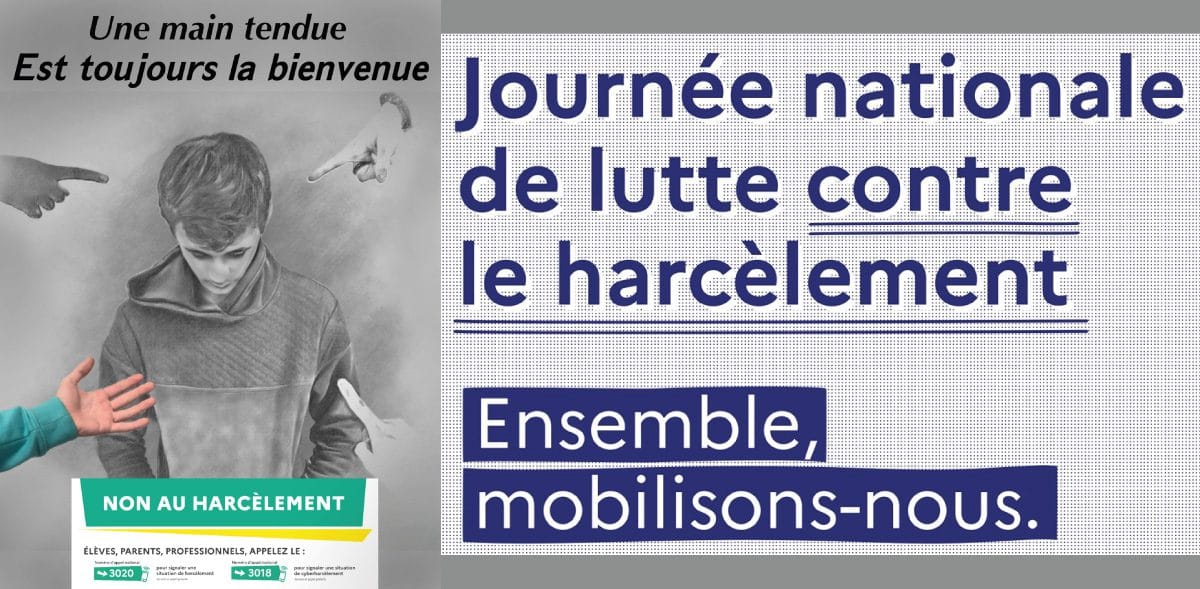 Journée nationale de lutte contre le harcèlement en milieu scolaire