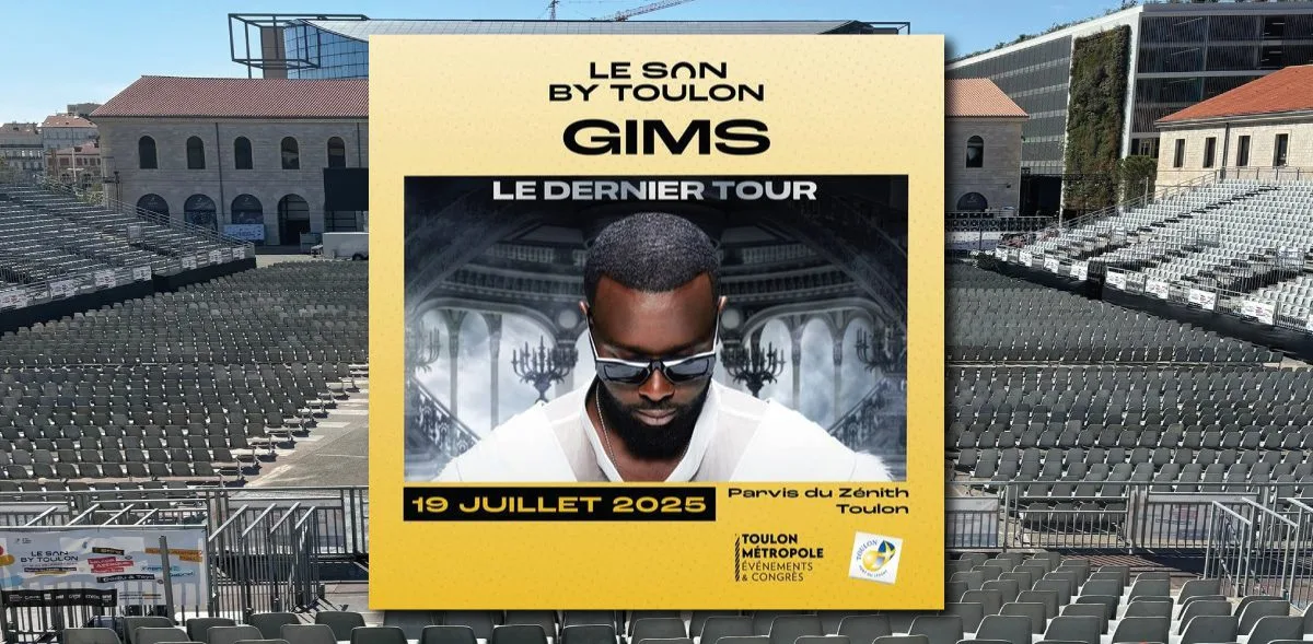 GIMS sera sur la scène du SON BY TOULON le Samedi 19 Juillet 2025 !