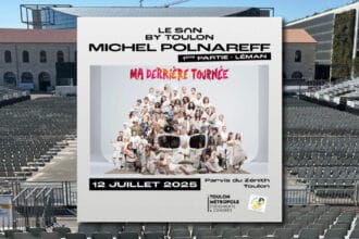 MICHEL POLNAREFF sera sur la scène du SON BY TOULON le Samedi 12 Juillet 2025 !