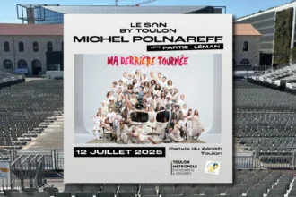 MICHEL POLNAREFF sera sur la scène du SON BY TOULON le Samedi 12 Juillet 2025 !