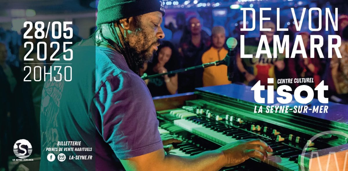 Delvon LAMARR Organ Trio (DLO3) en concert