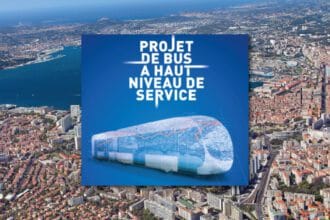 Progrès du projet de bus à haut niveau de service de la métropole toulonnaise