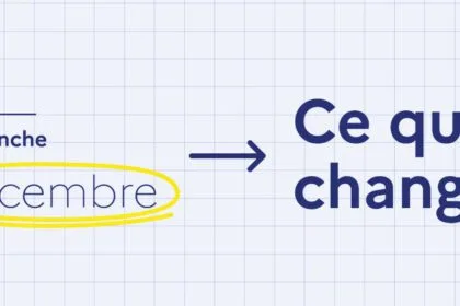 Ce qui change au 1er décembre 2024