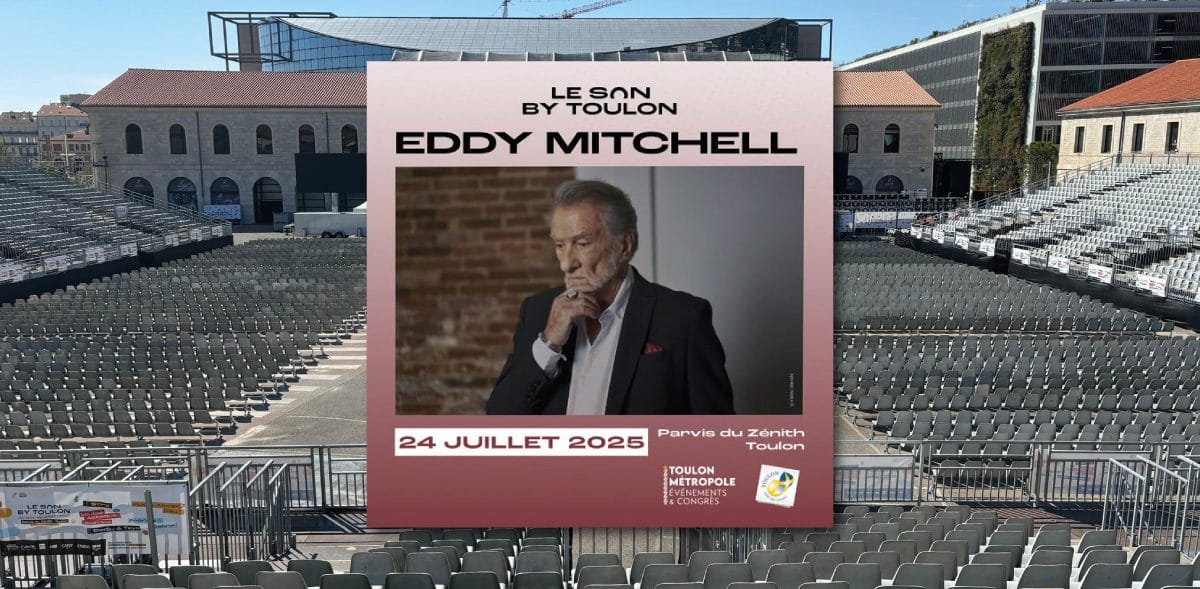 EDDY MITCHELL sera au SON BY TOULON le Jeudi 24 Juillet 2025 !