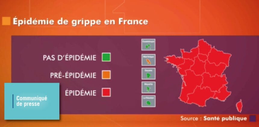 Epidémie de grippe : le point sur la situation en région Provence-Alpes-Côte d’Azur